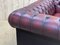 Red Leather Chesterfield Sofa, 1980s 21