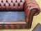 Red Leather Chesterfield Sofa, 1980s, Image 23