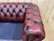 Red Leather Chesterfield Sofa, 1980s, Image 22