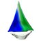 Vintage Murano Sailboat, 1970s, Image 1