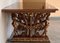 Early 20th Century French Carved Bleached Oak Marquetry Center or Dining Table 6