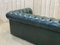 Green Leather Chesterfield Sofa, 1980s, Image 19