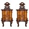 Early 20th Century Baroque Venetian Nightstands, Set of 2 1