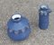 Vasi in ceramica blu di Ceramano, set di 2, Immagine 1