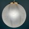 Vintage Xl Swirl Murano Glass Pendant Lamp, Italy, 1970s, Image 9