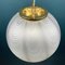 Vintage Xl Swirl Murano Glass Pendant Lamp, Italy, 1970s 6