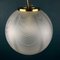 Vintage Xl Swirl Murano Glass Pendant Lamp, Italy, 1970s 2