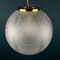 Vintage Xl Swirl Murano Glass Pendant Lamp, Italy, 1970s, Image 2