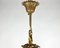 French Gilt Brass Chandelier, 1970s, Image 8