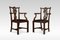 Chippendale Revival Mahogany Armchairs, Set of 3, Image 1