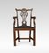Chippendale Revival Mahogany Armchairs, Set of 3, Image 3
