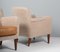Danish Armchair in Lambswool and Aniline Leather, 1940s, Image 9