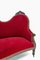 19th Mid-Century French Walnut Red Sofa from Louis Philippe, Image 6
