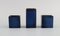 Vasi Lagun piccoli in gres smaltato di Sven Jonson per Gustavsberg, set di 5, Immagine 4