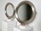Marble and Steel Narciso Table Mirrors by Sergio Mazza for Artemide, Italy, 1970, Set of 2, Image 2