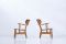 CH-22 Easy Chairs by Hans J. Wegner for Carl Hansen & Søn, 1950s, Set of 2 3