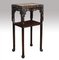 Chinese Rosewood and Marble Tables, Set of 2 2