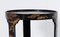 Antique Oriental Ebonised and Gilt Circular Japanese Side Table 3