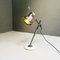 Italian Chromed Metal and Marble Base Table Lamp by F.A.P.E Milano, 1970s 4