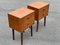 Mid-Century Danish Teak Nightstands, Set of 2 5