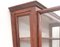 Walnut Cabinet with Double Doors & Windows, 1800s, Set of 2 5