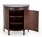 Demi Lune Side Cabinet in Mahogany by Hepplewhite 6