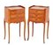 French Satinwood Nightstands, Set of 2 1