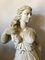 Statue de Femme sur Piédestal en Pierre, Début 20ème Siècle 6