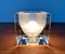 Vintage German Glass Ta 14 Cube Table Lamp from Peill & Putzler, 1970s 3