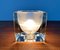 Vintage German Glass Ta 14 Cube Table Lamp from Peill & Putzler, 1970s, Image 3