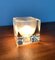 Vintage German Glass Ta 14 Cube Table Lamp from Peill & Putzler, 1970s, Image 4