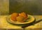 Bodegón con frutas, principios del siglo XX, óleo sobre cartón, enmarcado, Imagen 2