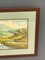 Indochinese Rice Field, 1950s, Oil on Canvas, Framed 5