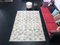 Turkish Moire Faded Pale Neutral Rug 3