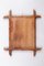 Vintage French Bamboo Mirror, Image 2