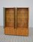 Vintage Display Cabinet in Elm Briar by Jean Claude Mahey for Roche Bobois, 1970s 6