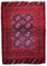 Tapis Ersari Vintage Fait Main, Afghanistan, 1950s 1