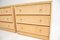Vintage Bamboo Rattan Chest of Drawers, Set of 2, Image 8
