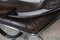 Vintage Leather Swivel Lounge Chair 4