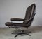 Vintage Leather Swivel Lounge Chair 2