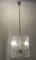 Antique Italian Glass Bronze Light Pendant 6