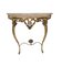 Louis XVI Console With Heart Crest, Marble Top & Cabriole Legs 2