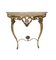 Louis XVI Console With Heart Crest, Marble Top & Cabriole Legs, Image 2