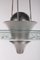 Grandes Lampes à Suspension Art Déco avec Verre Taillé, Angleterre, 1930s, Set de 2 16