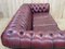 Chesterfield Red Leather 3-Seater Sofa, 1970s 14