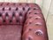 Chesterfield Red Leather 3-Seater Sofa, 1970s 18