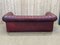 Chesterfield Red Leather 3-Seater Sofa, 1970s 12