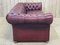 Chesterfield Red Leather 3-Seater Sofa, 1970s 15