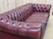 Chesterfield Red Leather 3-Seater Sofa, 1970s 16