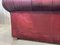 Chesterfield Red Leather 3-Seater Sofa, 1970s 9